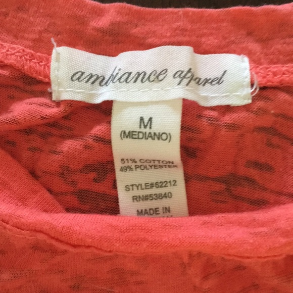 Coral crop top - Picture 2 of 2